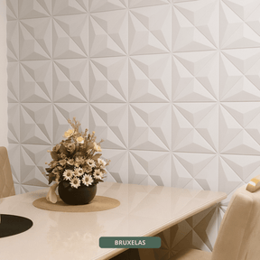 Revestimento Premium de Parede 3D – PVC