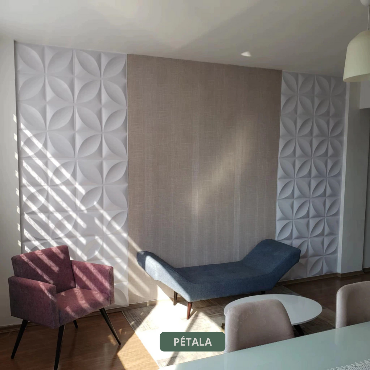 Revestimento Premium de Parede 3D – PVC