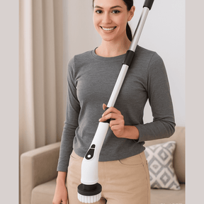 Escova Elétrica Multiuso 9 em 1 – Limpeza Sem Esforço CleanPro