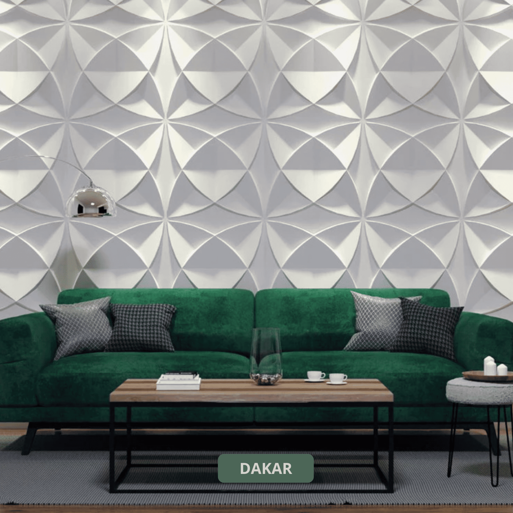 Revestimento Premium de Parede 3D – PVC