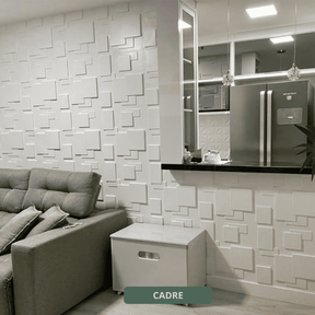 Revestimento Premium de Parede 3D – PVC