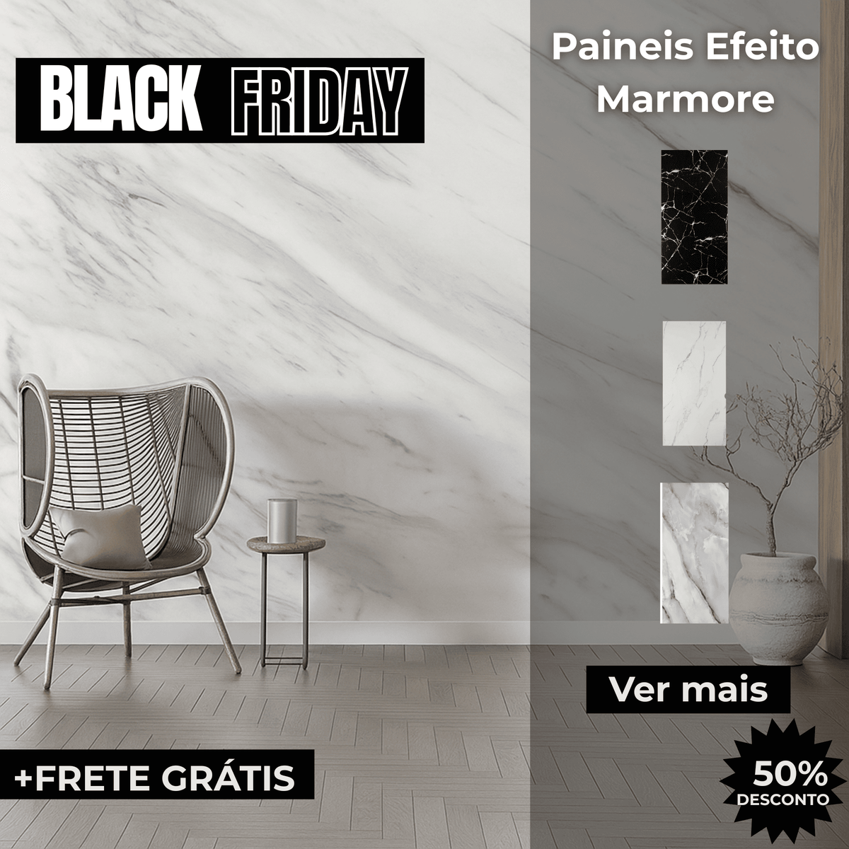 Paineis Autocolantes efeito Marmore