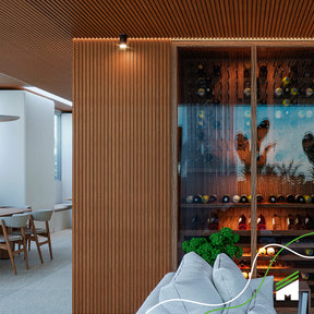 Painel Ripado Decorativo Eva Autocolante