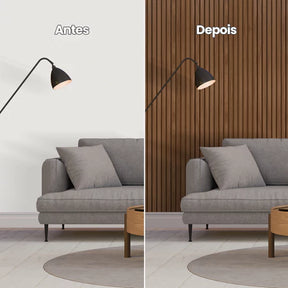 Painel Ripado Decorativo Eva Autocolante