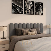 Kit Cabeceiras de Cama Box Casal Modulada