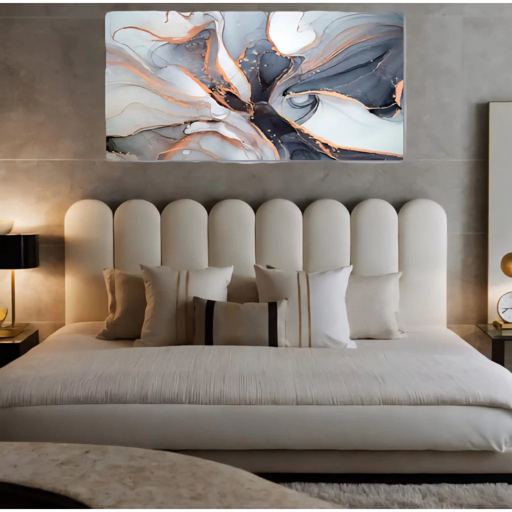 Kit Cabeceiras de Cama Box Casal Modulada